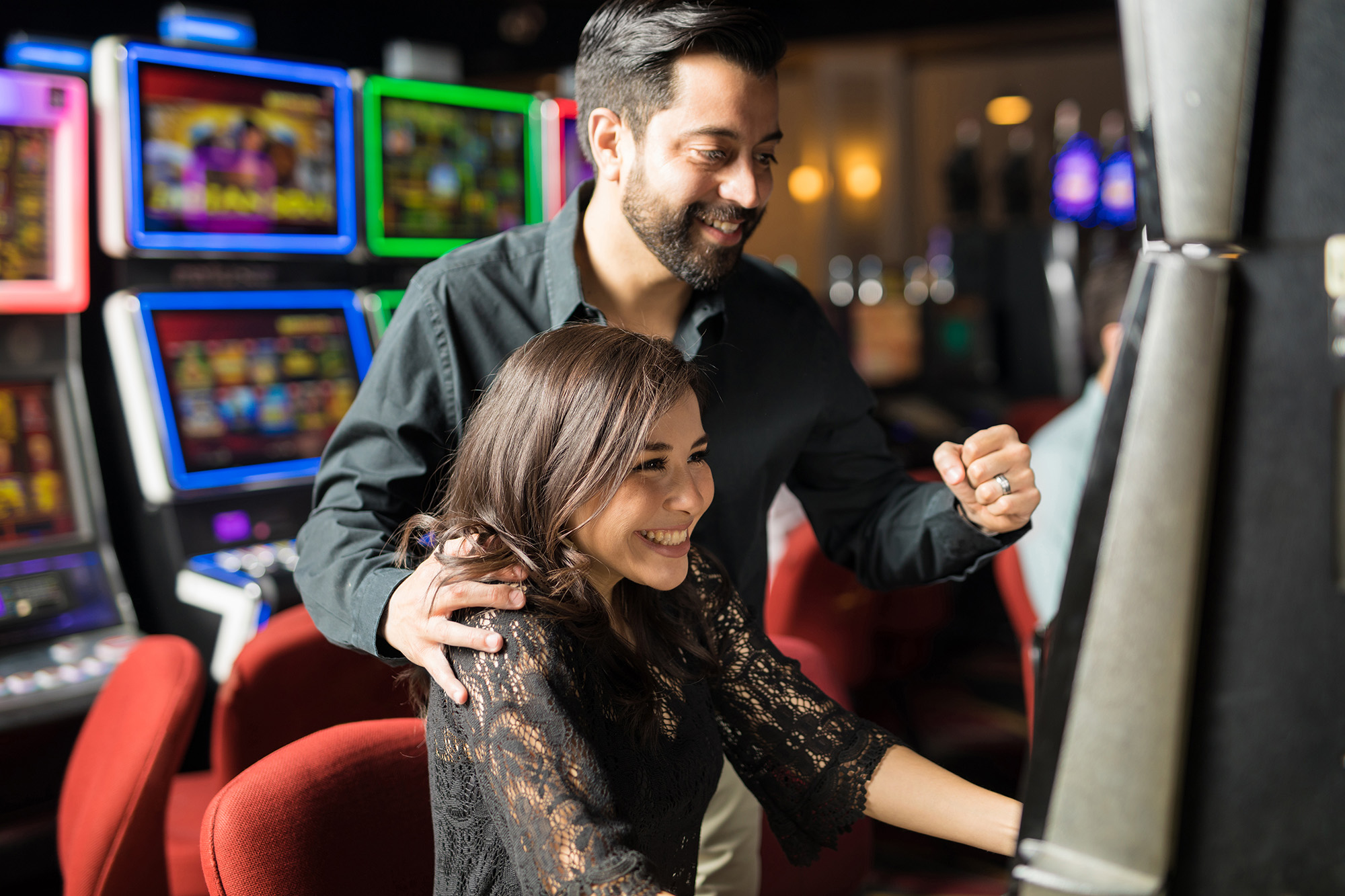 playing electronic gaming machines